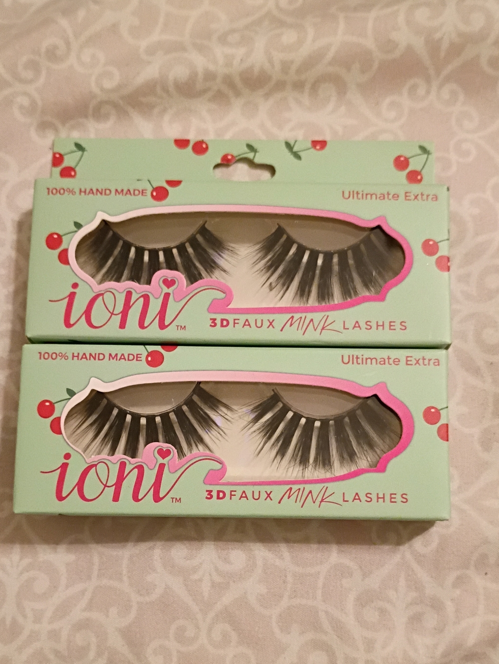 Ioni 3D Faux Mink Lashes 2 pack Bundle